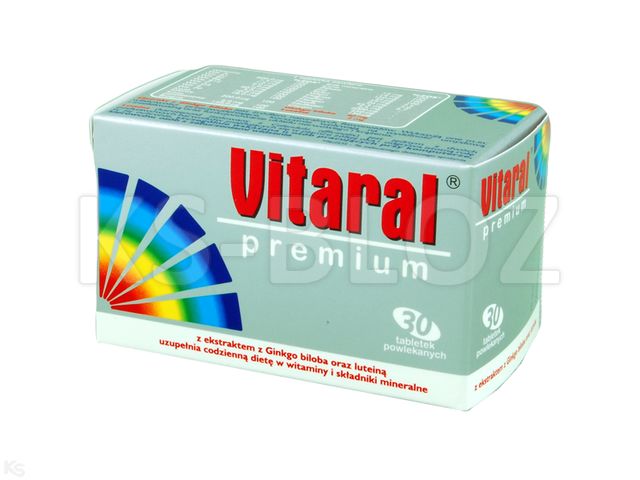 Vitaral Premium interakcje ulotka tabletki - 30 tabl.