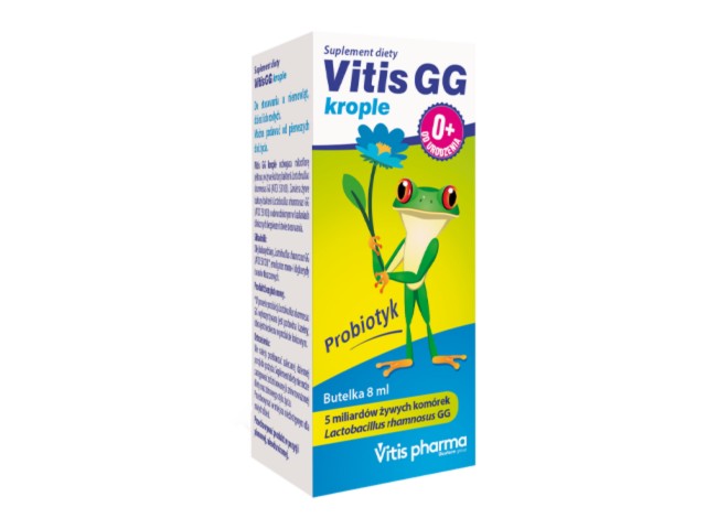 Vitis Gg Krople interakcje ulotka krople - 8 ml
