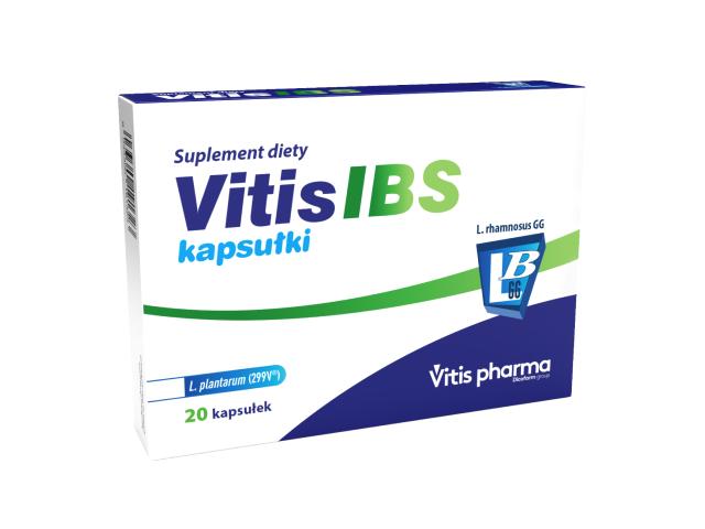 Vitis IBS interakcje ulotka kapsułki  20 kaps.