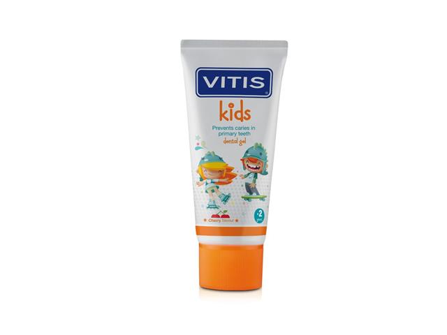 Vitis Kids Pasta-żel do mycia zębów interakcje ulotka żel  50 ml