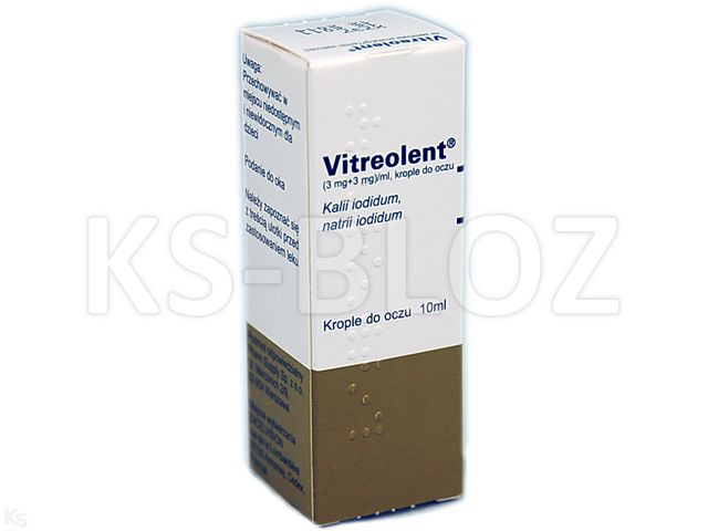 Vitreolent interakcje ulotka krople do oczu (3mg+3mg)/ml 10 ml