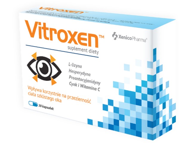 Vitroxen interakcje ulotka kapsułki z roślinnej celulozy - 30 kaps.