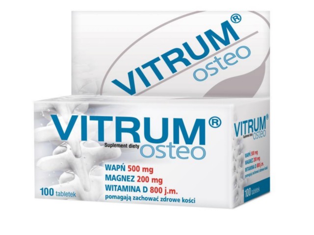 Vitrum Osteo interakcje ulotka tabletki - 100 tabl.