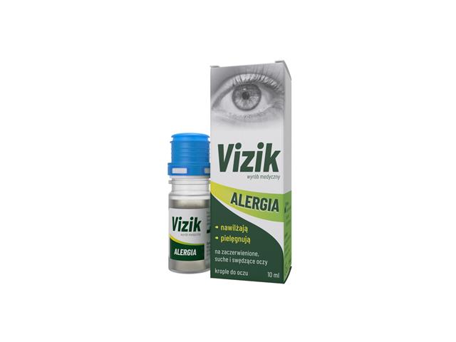 Vizik Alergia interakcje ulotka krople do oczu - 10 ml