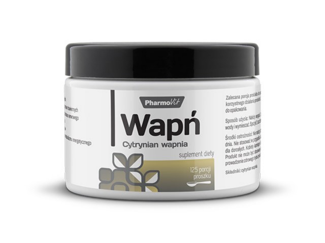 Wapń Cytrynian Wapnia interakcje ulotka proszek - 250 g