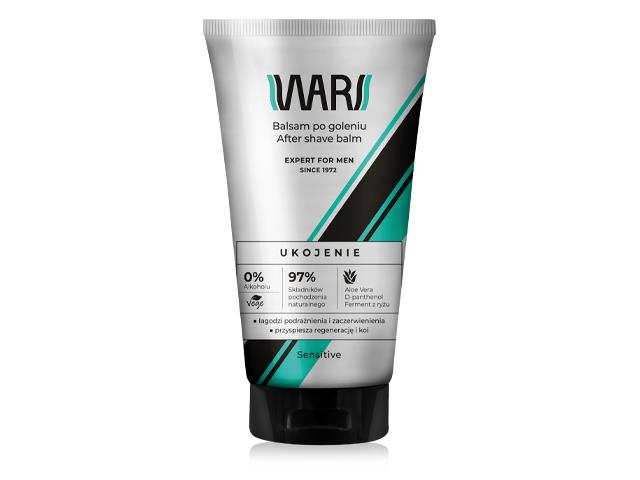 WARS EXPERT FOR MEN Balsam po goleniu SENSITIVE interakcje ulotka krem - 125 ml