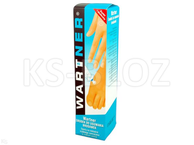 Wartner Preparat usuwanie brodawek interakcje ulotka  - 10 szt. (zabiegów)