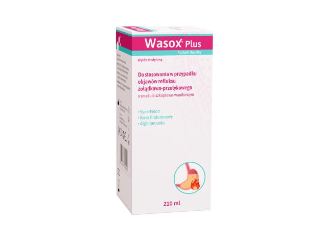 Wasox Plus interakcje ulotka roztwór doustny  210 ml