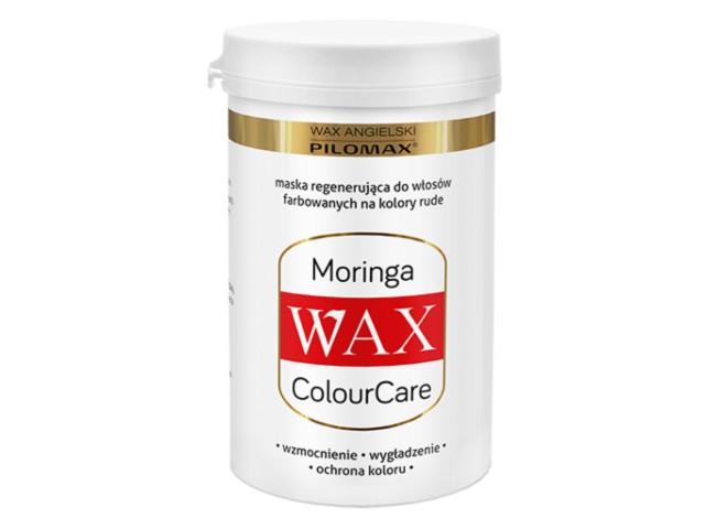 WAX ang Pilomax Maska Moringa wł.rude farb.ColourCare interakcje ulotka maska do włosów  480 g