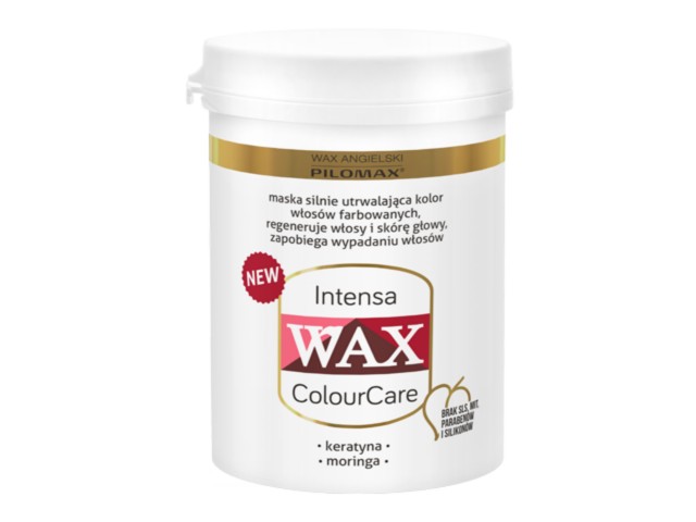 Wax Angielski Pilomax ColourCare Maska intensywnie utrwalająca kolor interakcje ulotka maska do włosów  240 ml