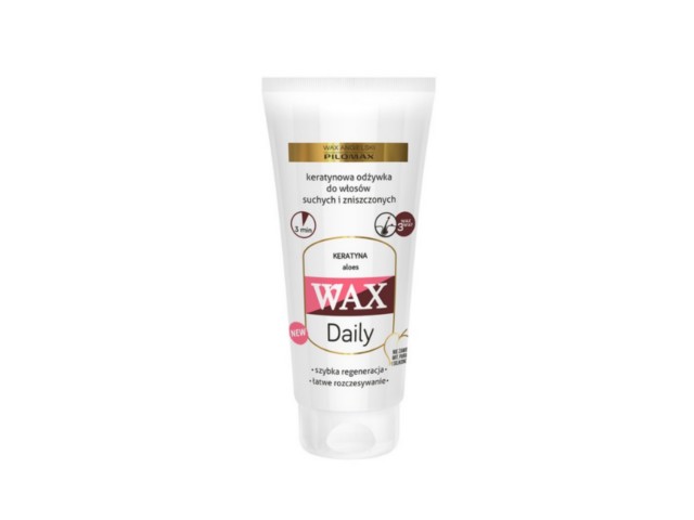 Wax Angielski Pilomax Daily Odżywka włosy suche keratyna interakcje ulotka   200 ml
