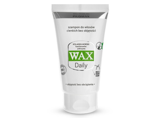 Wax Angielski Pilomax Daily Szampon do mycia włosów cienkich interakcje ulotka   70 ml