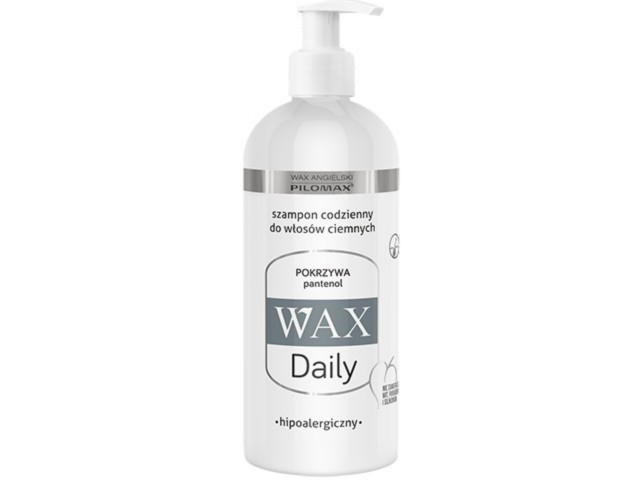 Wax Angielski Pilomax Daily Szampon do mycia włosów interakcje ulotka szampon - 400 ml