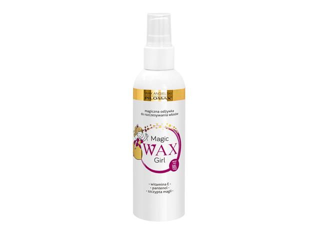 Wax Angielski Pilomax Girl Odżywka do włosów dla dzieci ułatwiająca rozczesywanie interakcje ulotka spray  200 ml