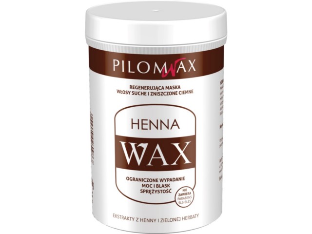 Wax Angielski Pilomax Henna Maska ciemne interakcje ulotka   70 g