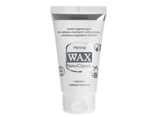 Wax Angielski Pilomax Henna NaturClassic Maska włosy ciemne interakcje ulotka   70 ml