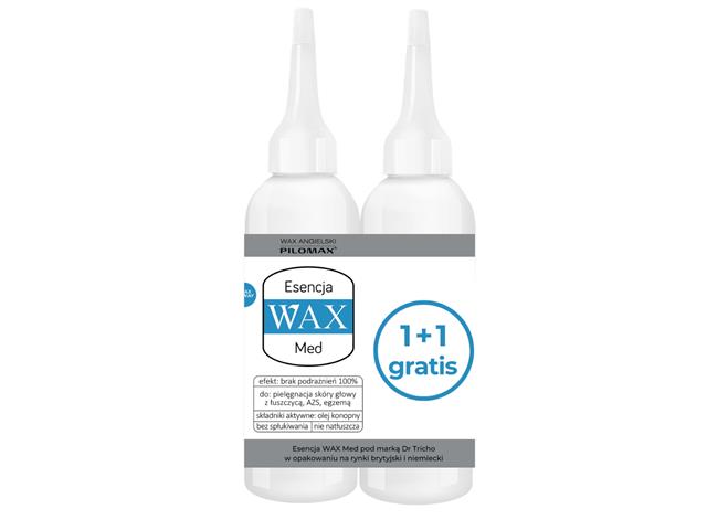 Wax Angielski Pilomax Med Esencja pielęgnacyjna interakcje ulotka płyn do stosowania na skórę  200 ml