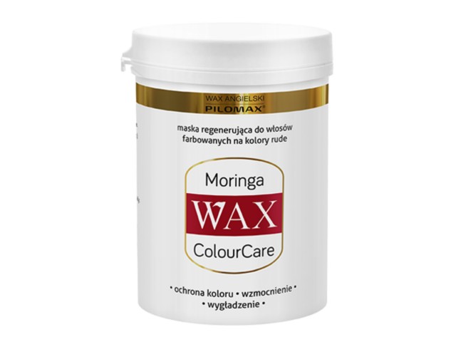 Wax Angielski Pilomax Moringa ColourCare Maska włosy rude farbowane interakcje ulotka maska do włosów  240 g