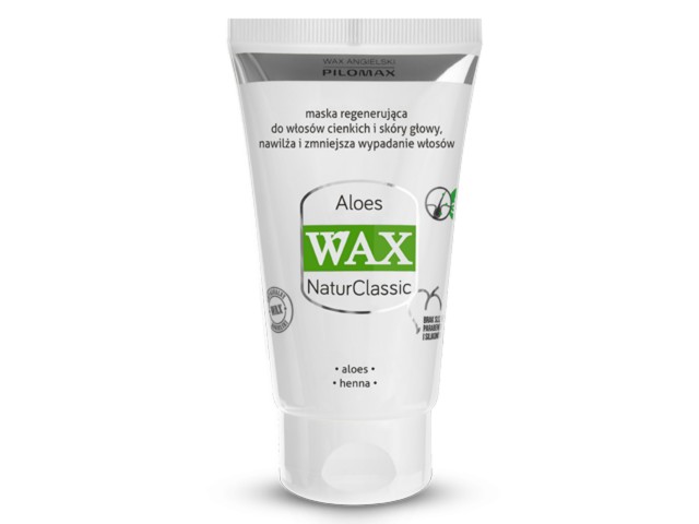 Wax Angielski Pilomax NaturClassic Maska włosy cienkie aloes interakcje ulotka   70 ml