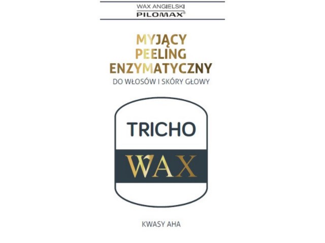 Wax Angielski Pilomax Tricho Peeling enzymatyczny do włosów i skóry głowy interakcje ulotka peeling  200 ml