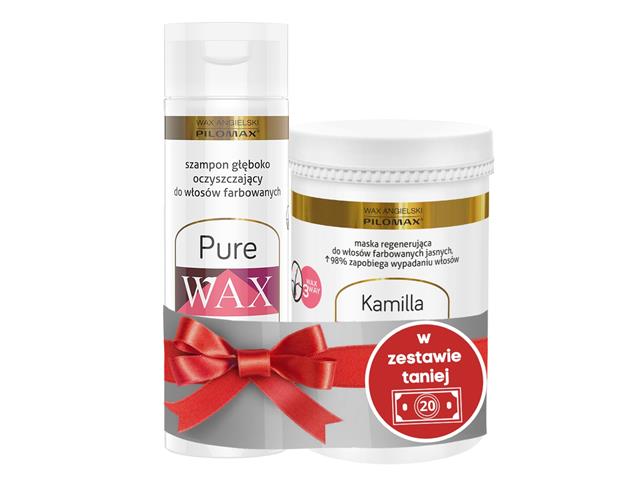 Wax Angielski Pilomax Zestaw włosy jasne interakcje ulotka zestaw - 1 op.