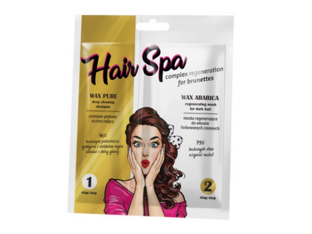 WAX Hair Spa BOX 20szt. Arabica + Pure interakcje ulotka zestaw - 20 szt.