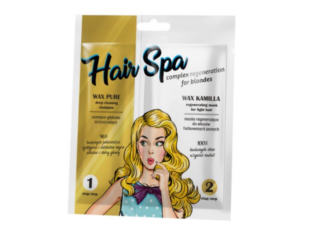 WAX Hair Spa BOX 20szt. Kamilla + Pure interakcje ulotka zestaw  20 szt.