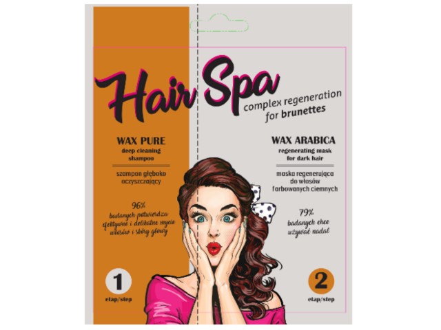 WAX Hair Spa Maska Arabica + Szampon Pure interakcje ulotka zestaw - 25 ml + 10 ml