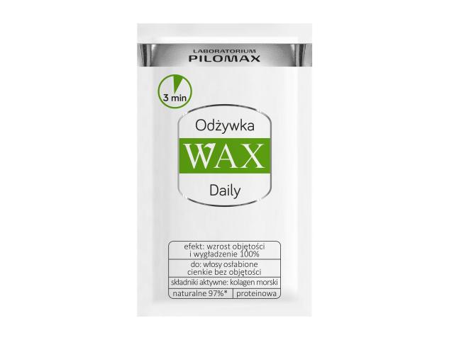 Wax Pilomax Daily Odżywka do włosów cienkich kolagen interakcje ulotka odżywka - 10 ml