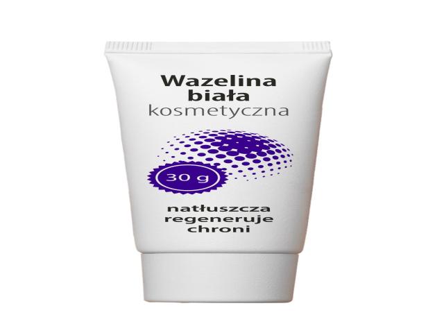 Wazelina Biała kosmetyczna interakcje ulotka wazelina  30 g