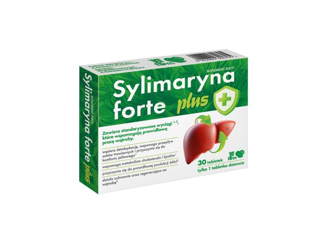 Wegafarm Sylimaryna Forte Plus interakcje ulotka tabletki  30 tabl.