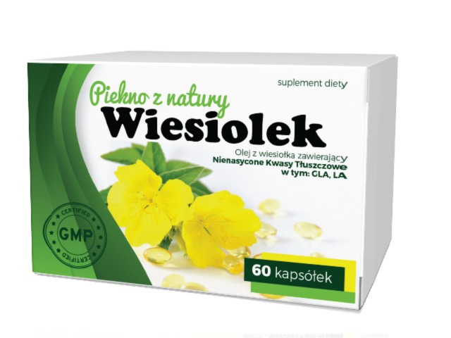 Wiesiołek interakcje ulotka kapsułki  60 kaps.