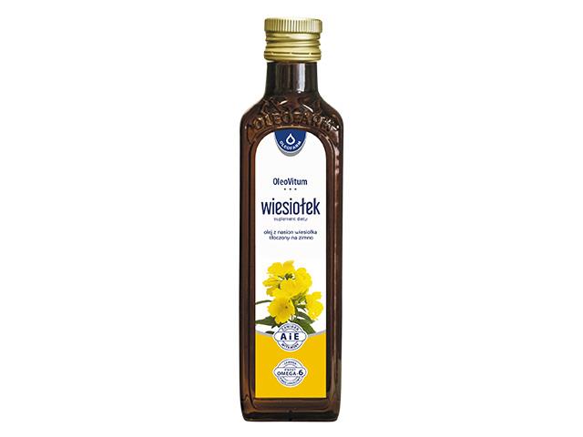 Wiesiołek interakcje ulotka olej  250 ml (but. ze szkła)