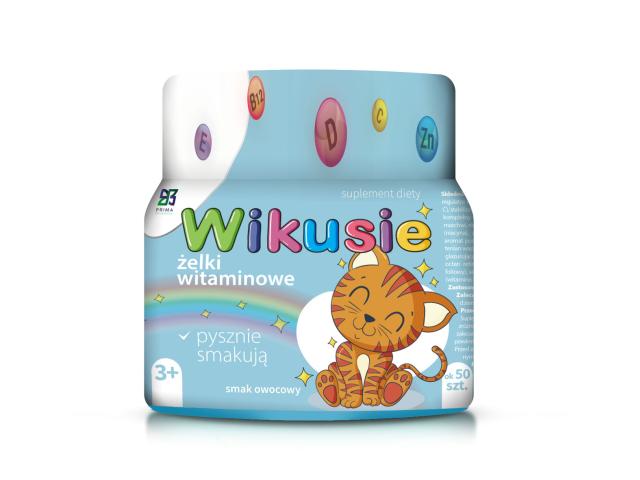 Wikusie Żelki witaminowe interakcje ulotka żelki - 150 g