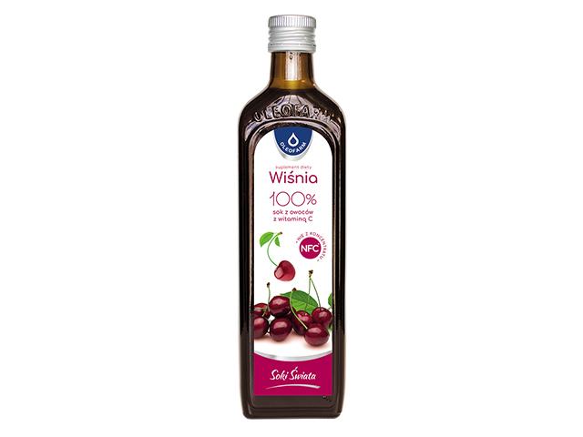 Wiśnia Z Witaminą C interakcje ulotka płyn - 490 ml