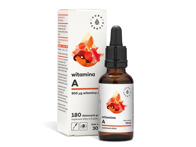 Witamina A interakcje ulotka krople - 30 ml