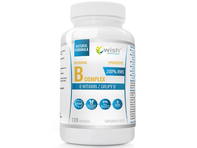 Witamina B Complex 200% Rws interakcje ulotka kapsułki - 120 kaps.