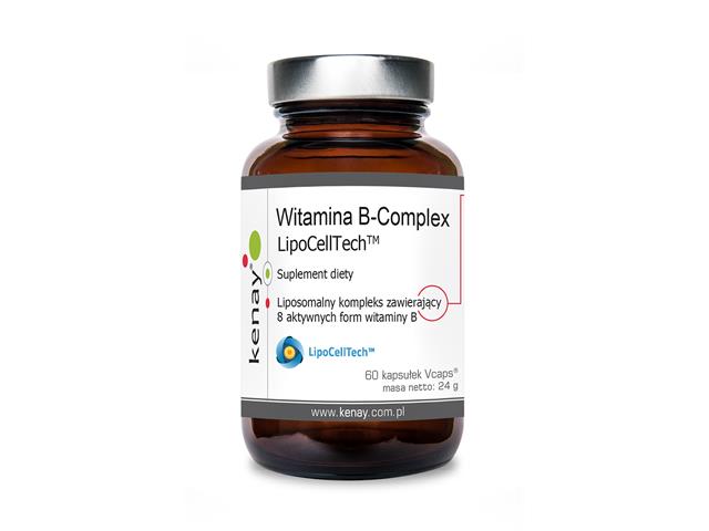 Witamina B-Complex LipoCellTech interakcje ulotka kapsułki  60 kaps.