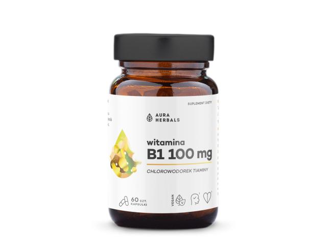 Witamina B1 100 mg interakcje ulotka kapsułki - 60 kaps.