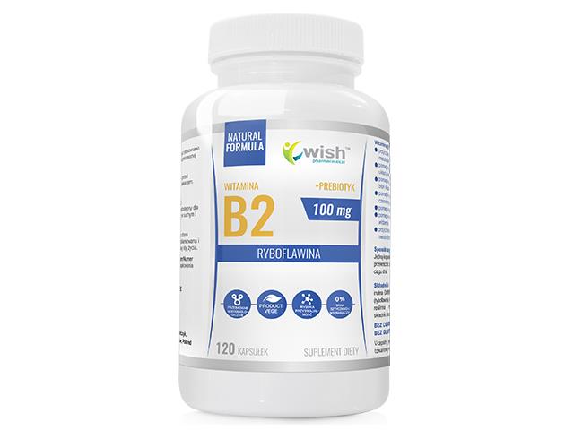 Witamina B2 100mg Ryboflawina Prebiotyk Ulotka Dawkowanie Zastosowanie Interakcje 1759