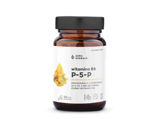 Witamina B6 P-5-P 6 mg interakcje ulotka kapsułki - 60 kaps.