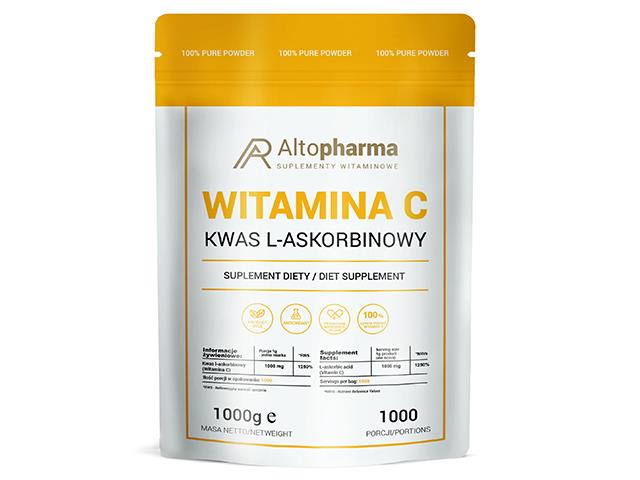 Witamina C interakcje ulotka proszek  1 kg