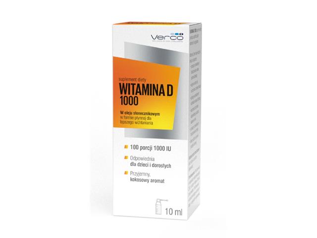 Witamina D 1000 interakcje ulotka krople  10 ml