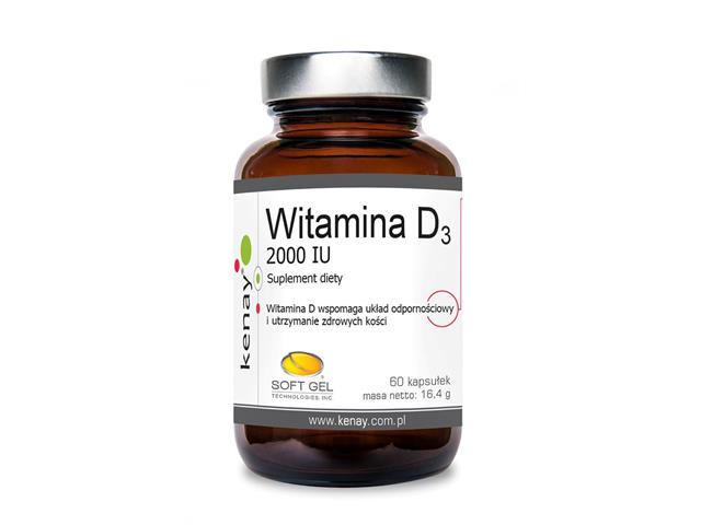 Witamina D3 2000 IU interakcje ulotka kapsułki - 60 kaps.