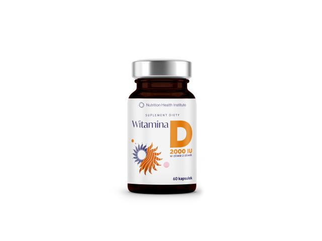Witamina D3 2000 IU interakcje ulotka kapsułki - 60 kaps.