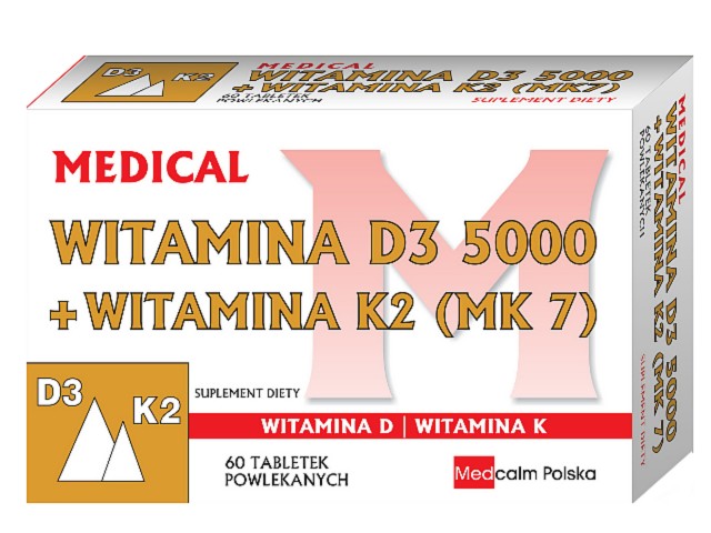 Witamina D3 5000 Witamina K2 Mk 7 Ulotka Dawkowanie