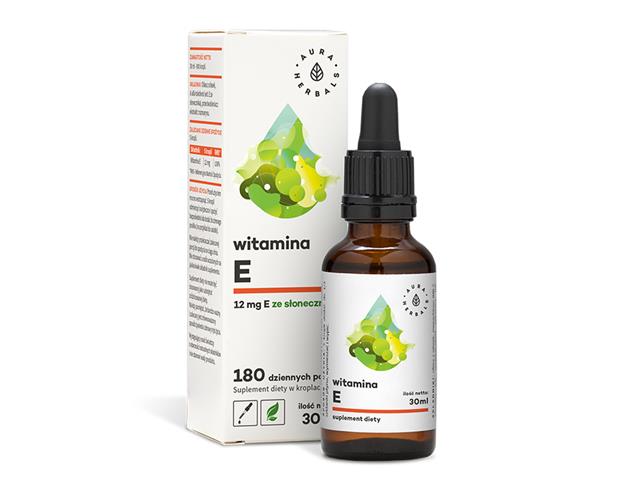 Witamina E Forte interakcje ulotka krople  30 ml