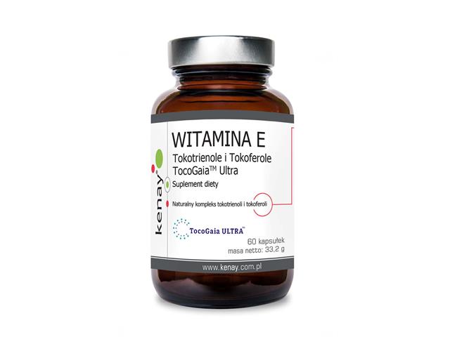 Witamina E Tokotrienole i Tokoferole TocoGaia ™ Ultra interakcje ulotka kapsułki - 60 kaps.