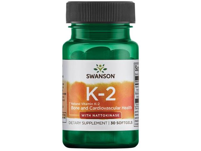 Witamina K2 & Nattokinaza interakcje ulotka kapsułki - 30 kaps.