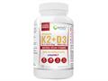Witamina K2 VitaMK7 200mcg + D3 4000IU Natural Vegan Vitamins interakcje ulotka kapsułki  120 kaps.